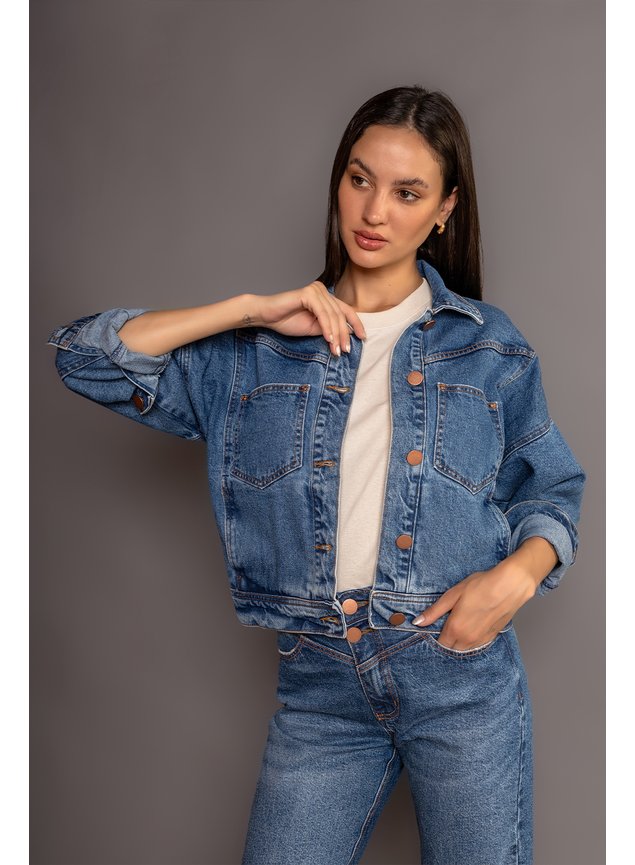 manga jaqueta jeans